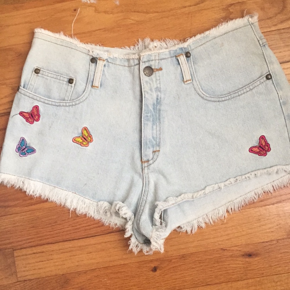 Vintage cut off Jean shorts used